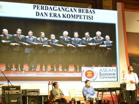 Cerita Presiden Jokowi ke Diaspora Indonesia di Korsel Soal Persaingan MEA