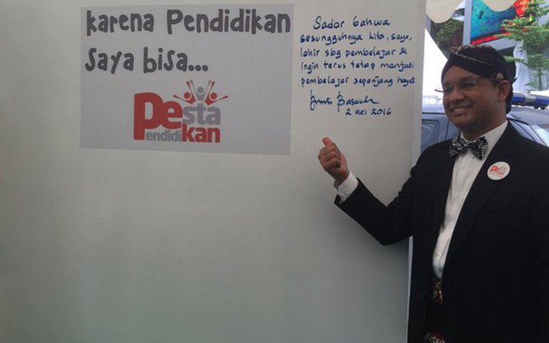 Hardiknas 2016, Mendikbud Ingatkan Pelibatan Publik