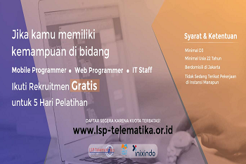 Cara Pendaftaran Loker dan Free Class Training 
