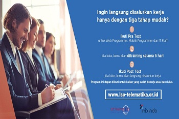 Rekruitment Tenaga Kerja IT 2017
